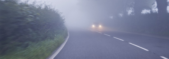 Cómo conducir seguro si aparece la niebla