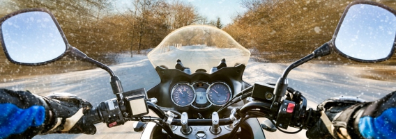 Como disfrutar de tu moto también en invierno