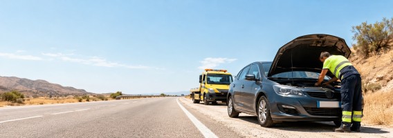 El calor extremo eleva hasta un 50% las asistencias en carretera