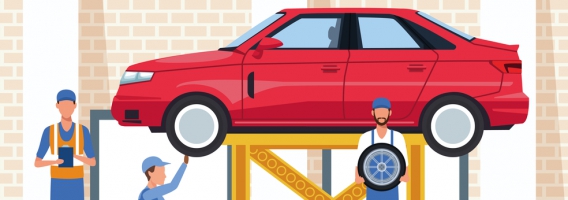 Crecen las reparaciones de coche pero no a niveles de 2019