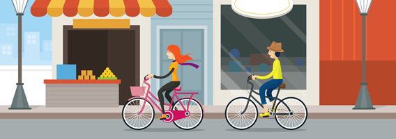 Tips para circular seguro con tu bici en la ciudad